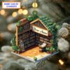 Personalized Bookstore Acrylic or Wood Ornament