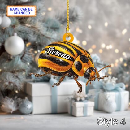 Personalized Dry-Pressing Leptinotarsa Acrylic or Wood Ornament