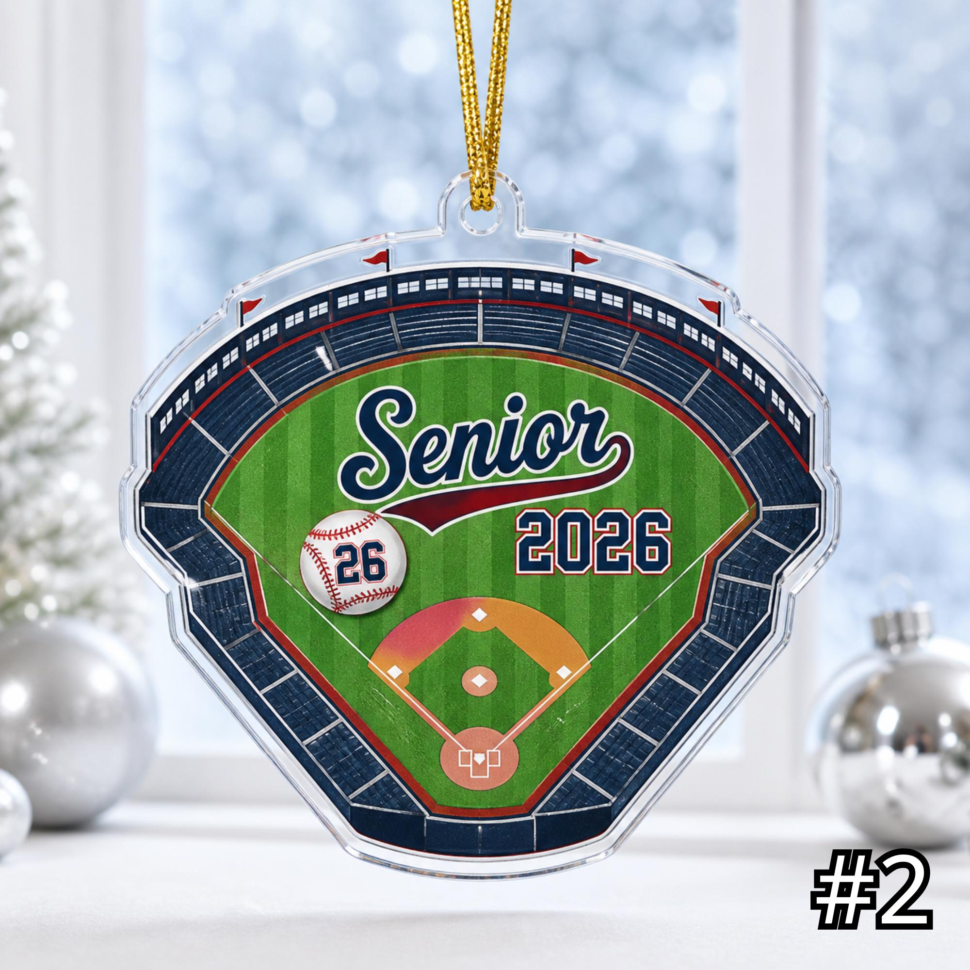 Personalized Baseball Coach Acrylic Ornament – Custom Name Best Coach Gift - Image 2