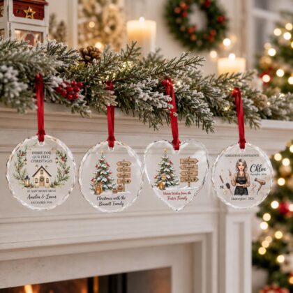 Code - Create - Inspire Christmas Glass Ornament – Custom Developer Keepsake with Laptop - Image 8