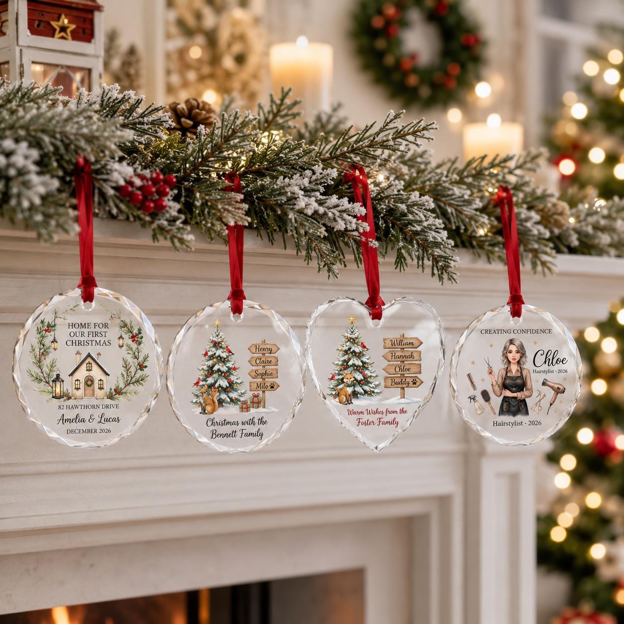Code - Create - Inspire Christmas Glass Ornament – Custom Developer Keepsake with Laptop - Image 8